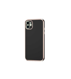 Apple iPhone 12 Pro Max Uyumlu Kılıf Zore Bark Kapak (Siyah)