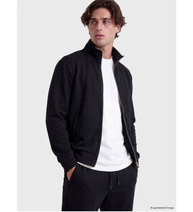 LCW Vision Antrasit Dik Yaka Erkek Fermuarlı Sweatshirt