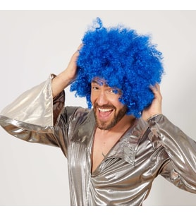 Mi Renk Kıvırcık Afro Bonus Peruk