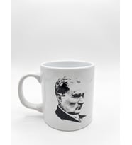 Mustafa Kemal Atatürk Temalı Tasarım Kupa Bardak