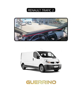RENAULT TRAFIC 2TORPİDO KORUMA HALISI SİYAH KENAR