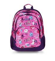 Gabol Okul Sırt Çantası Sticker Pembe 21L GB.234140