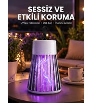 Kamp Ve Bahçe İçin Şarjlı Böcek Kovucu Lamba