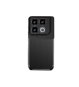 GT 20 Pro Kılıf Auto Focus Karbon Kapak - Siyah