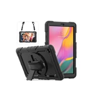 Samsung Galaxy T510 Tab A 10.1 Kılıf Pars Tablet Kapak - Siyah