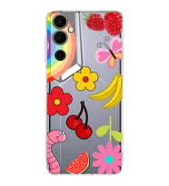 PrintiFy Tecno Pova Neo 2 ile Uyumlu Water Color 5  Kamera Korumalı Şeffaf  Kılıf