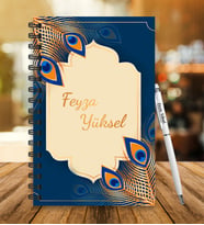 Kişiye Özel Ahşap Defter Kalem Seti