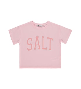 Civil Girls Salt Baskılı 6-9 Yaş Tişört - Pembe