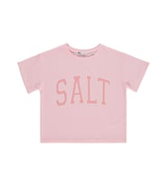 Civil Girls Salt Baskılı 6-9 Yaş Tişört - Pembe