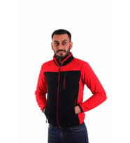 ESER - Katyonik Polar - Kırmızı , Siyah - Slim Fit (Siyah-Kırmızı)