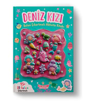Yumurcak Balon Çıkartmalı Aktivi Kitab.deniz kızı