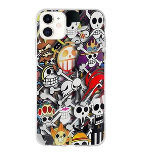 Apple iPhone 11 Uyumlu Kapak Anime Tasarımlı Şeffaf Silikon Kılıf