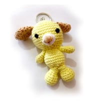 Maskot Köpüş Amigurumi Organik Anahtarlık Oyuncak