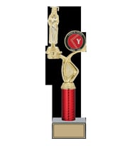 ODAK KUPA - Figürlü Kupalar - Mezuniyet Kadın Figürlü Kupalar FG-016 B - 37 cm