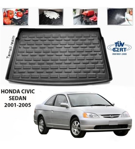Honda Civic Bagaj Havuzu Paspası 2001-2006