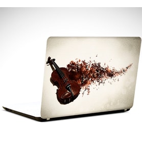 Keman Laptop Sticker 10 İnch (25X19CM)