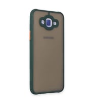 Galaxy J7 Kılıf Montreal  Kapak - Yeşil