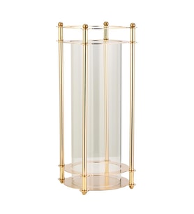 Vitale Dilan Cam Mumluk Gold 20x20x50 cm AK.JD0078
