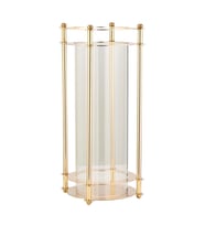 Vitale Dilan Cam Mumluk Gold 20x20x50 cm AK.JD0078