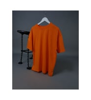 Oversize Unisex Tişört (Turuncu)