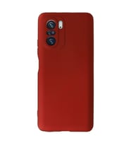 Xiaomi Poco F3 Kılıf First Silikon - Kırmızı