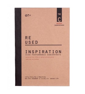 Deffter Reused Kraft Dikişli Çizgili Defter 64576-3