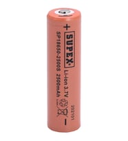SP18650-2500S 3.7V 18650 Model 2500mAh Li-İon Uçlu Pil