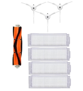 Xiaomi Vacuum Mop 2 Pro (MJST1SHW) Robot Süpürge Uyumlu 8'li Yedek Parça Seti