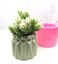 Dekoratif Saksı Silikon Kalıp 7x8x9 Cm