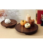 Porland Akazie Ayaklı Sunum Tabağı 24 cm 04STY008082