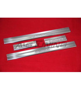 Nissan Qashqai Krom Kapı Eşiği Takımı 2007-2010 Paslanmaz Çelik