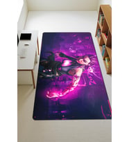 Modern Dijital Baskı Kaymaz Taban Çocuk ve Genç Odası Halısı H0491