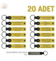 Sarı & Gri, Sosyal Bilgiler Öğretmeninden Minik Tarihçilerine, 20’li Set, Kişisel Yazılı Hediyelik