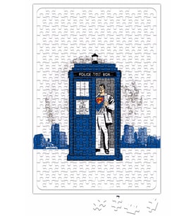 Süpermen Tardis Puzzle 240 Parça Yapboz