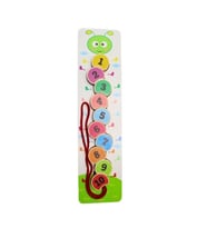 Panda Montessori Tırtıl İpe Geçirme