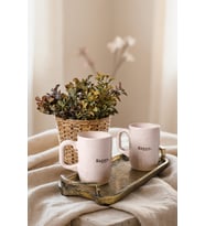 Keramika Happy Formart Kupa 11 Cm 2 Adet 22342