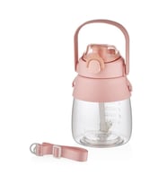 Shotay Hippo Tritan Su Matarası Pembe 1050Ml
