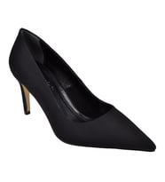 Pullman 8 Cm İnce Topuk Kadın Stiletto PL-89GV SİYAH SATEN