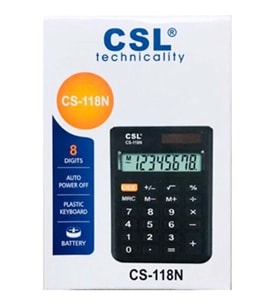Csl Hesap Makinesi Küçük 8 Hane Cs-118N