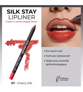 Cosmetics Silk Stay Lipliner Suya Dayanıklı İpeksi Dudak Kalemi - 07 Cherry Silk