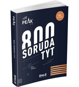 TYT 800 Soruda TYT Best Peak Soru Bankası Ünlü Yayıncılık