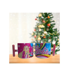 Ghostbastır Design Barbie Kupa Bardak Tek Adet 0347
