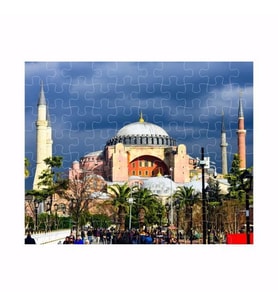 Ayasofya Camii Temalı A3 Puzzle 130 Parça-10