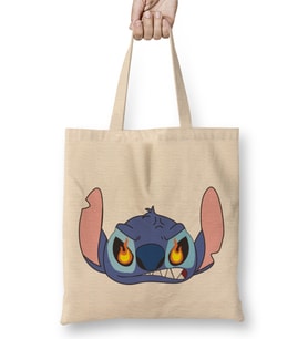 Stitch is Furious Bez Çanta Uzun Saplı