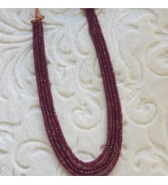 Yakut Ruby Tasarım Dizilim Kolye