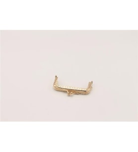 Çanta Klips Kare - 8 cm Altın