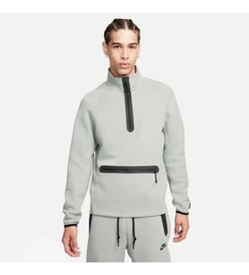 Tech Fleece Half Zip Top Erkek Sweatshirt FB7998-330