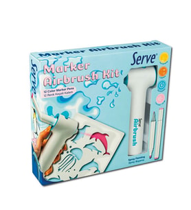 Serve Marker Airbrush Kit SV-8900