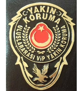 YAKIN KORUMA CÜZDAN ROZETİ (METAL)-SATIN/AL,YAKIN KORUMA KIMLIK KARTLI PERSONELE SATILIR.-SIVILE SATILMAZ