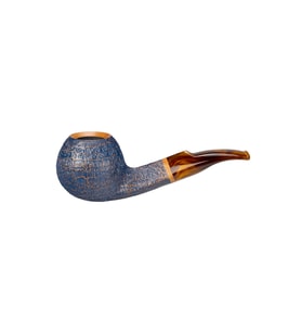 Denim 4932 9mm Filtreli Akrilik Saplı Pipo - Şık ve Rahat Tasarım